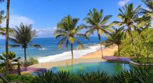 Niraamaya Retreats private beach