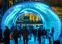 Christmas Lights Norwich The Tunnel of Light #3