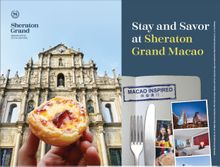 Sheraton Grand Macao is now offering the 'Stay and Savor' package from HKD,388 per night