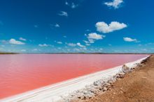 Kalbarri Region, Pink Lake, Hutt Lagoon (Geraldton)
