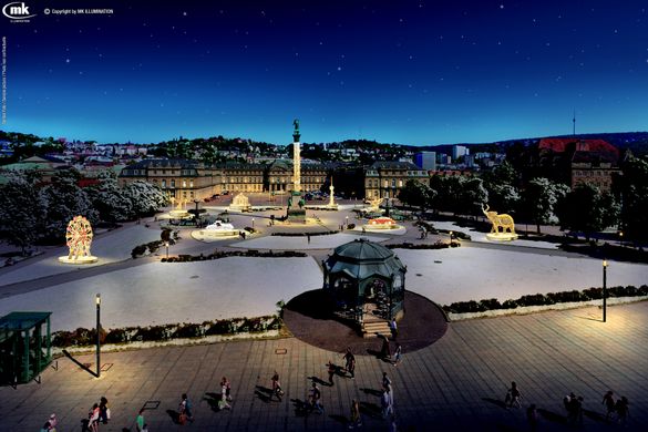 Glanzlichter Stuttgart / Schlossplatz