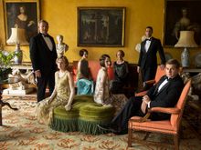 The cast of Downton Abbey