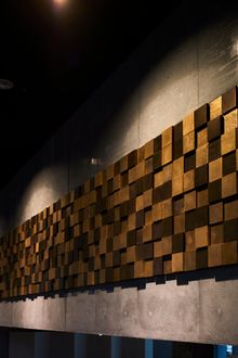 Kyoto-style design in Foyer 