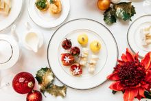 Festive High Tea by Anna Polyviou at Shangri-La Hotel, Sydney 2018