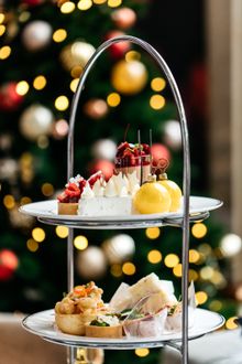 Festive High Tea by Anna Polyviou at Shangri-La Hotel, Sydney 2018