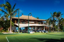 Necker Island - Beach Pavilion Tennis Court