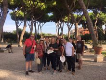 Group photo from 2018 Italy with Stefano tour - Tuscany & Rome