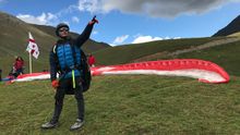 Adventure guide and paraglider, Alex.