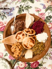 Georgian dish known as gobi, or 