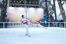 Ice skating rink at The Parisian Macao