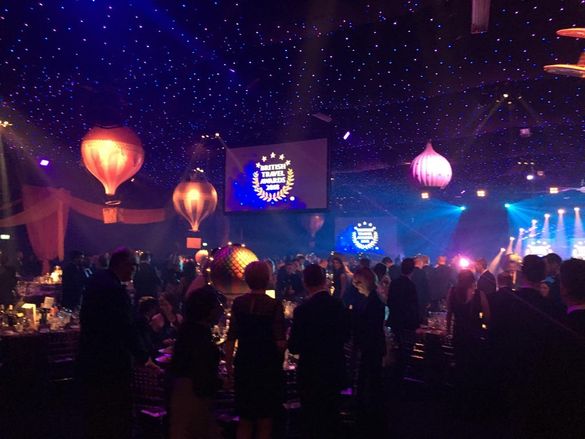 The awards ceremony