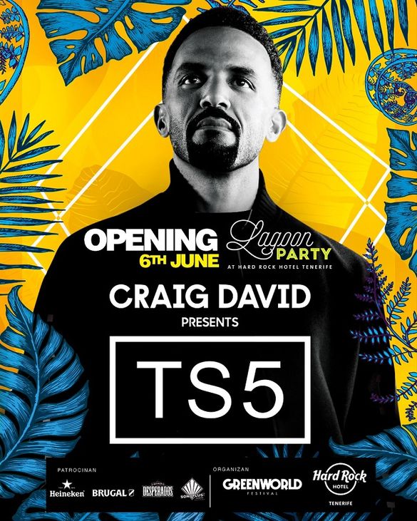 Craig David ist Headliner bei der Eröffnungsfeier der Lagoon Party-Saison 2020