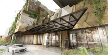 Vincent Fantauzzo the new Art Series Hotel is carved into the Brisbane cliff