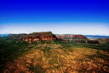 Mount Mulligan Lodge lies in the shadows of the 18-kilometre sandstone ridge that is Mt Mulligan
