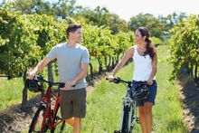 Cycling through the vineyards of the Granite Belt