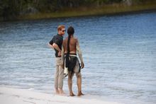 The Duke of Sussex visits Lake Mackenzie, K'gari