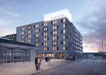 Zlepp Hotel Aalborg, Facade 