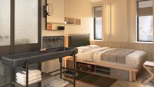 Marriott MOXY, Twin room