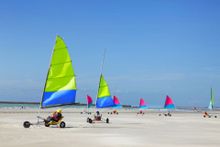 Opal Coast Easter Adventure, sand-yachting at . Boulogne-sur-Mer