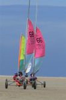 Opal Coast Easter Adventure, sand-yachting at Boulogne-sur-Mer