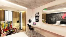 nhow London room render