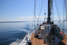 Exhilirating sailing on Zuza