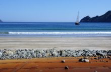 Bessie Ellen anchored at St. KIlda