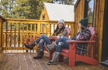 Glamping at Mount Engadine Lodge in Kananaskis Country, Alberta 