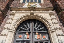 Abbot's Hospital Guildford Door and Inscription