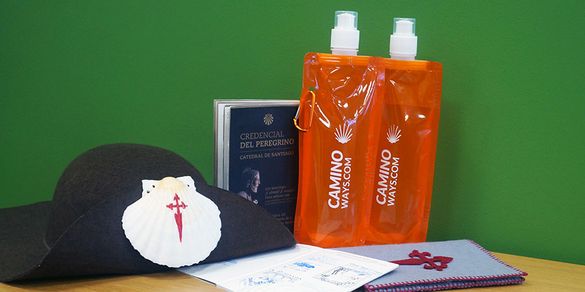 Refillable foldable water bottles can now be added to all CaminoWays tours