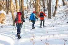 Snowshoeing fun is found all winter with this Wisconsin Union Essential Madison Experience. 