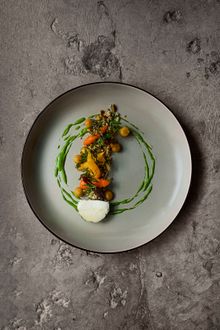 Glazed baby carrots 