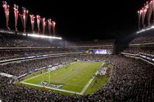 The Philadelphia Eagles' home stadium, the Lincoln Financial Field stadium