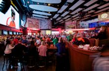 XFINITY Live! is the ultimate destination for Eagles fans. Image courtesy of XFINITY Live! for PHLCVB