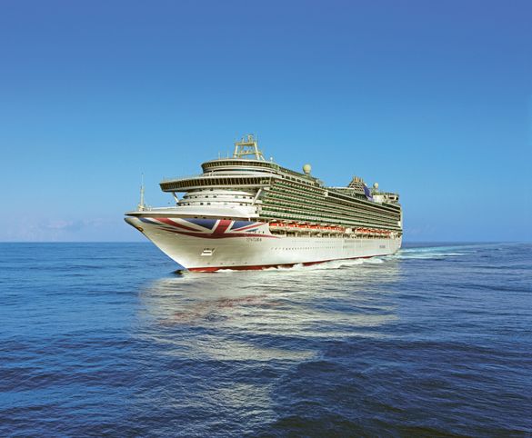 Die Arcadia von P&O Cruises