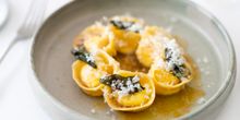 Jonah's Restaurant Goats Cheese Tortelloni