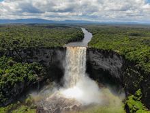 Das größte touristische Highlight Guyanas: die Kaieteur Falls 