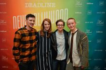 NEW HOLLYWOOD Panelists Ryhs Ernst, Samantha Buck, Marie Schlingmann, Bobbi Salvör Menuez