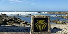 Coastal views on the Camino de Fisterra route