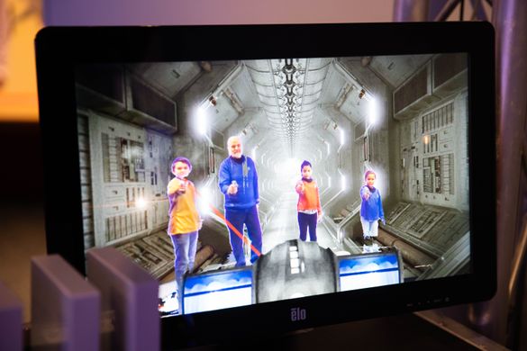 Beam me up interactive in Star Trek: Exploring New Worlds