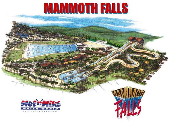 Plans for Mammoth Falls opening September 2000