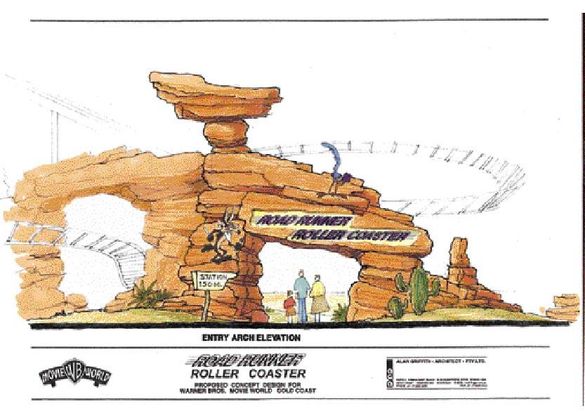 Plans for new Roadrunner Rollercoaster
