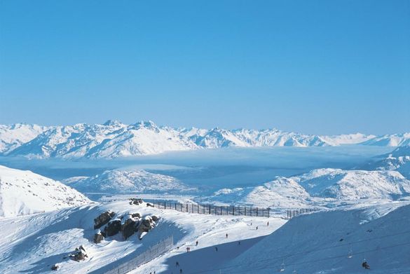 Skiing in New Zealand