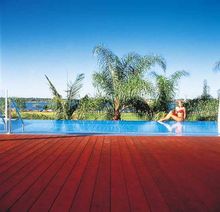 Poolside - one of the most popular views of the new Crowne Plaza Perth