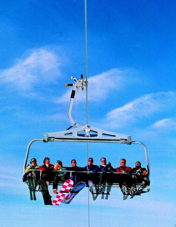8 seater chairlift 