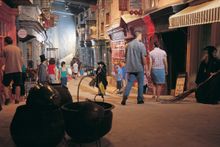 Diagon Alley - part of the Harry Potter and the Chamber of Secrets Movie Magic Experience