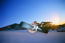 first Half Pipe of the 2003 Australian ski season
