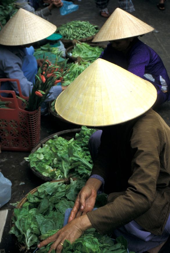 Market Scene, Hoi An, Vietnam
