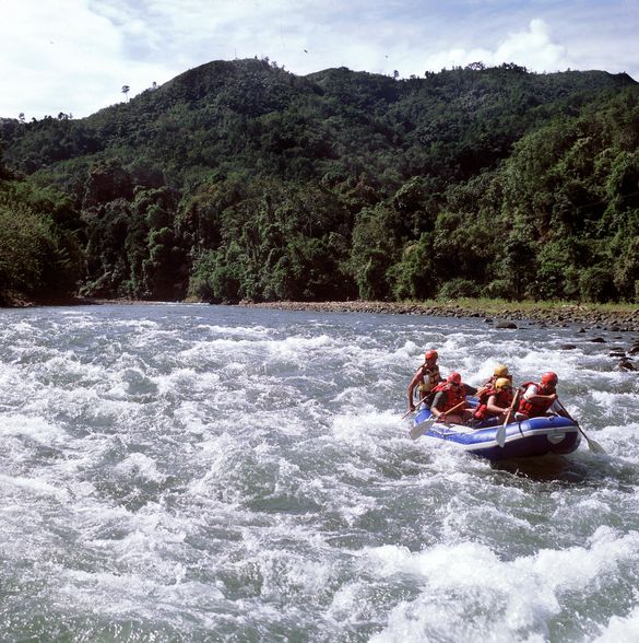 Whitewater rafting