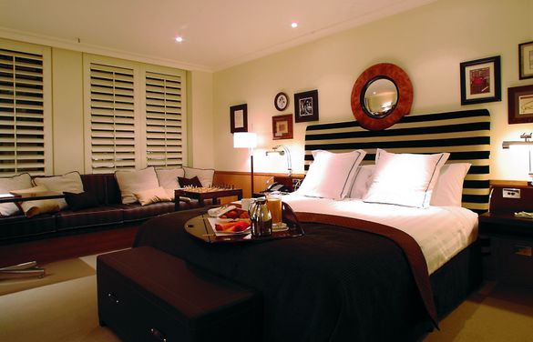 Newly refurbished accommodation room